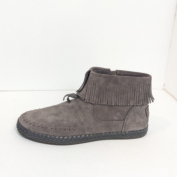 Ugg suede kennadi fringe booties - Picture 8 of 16